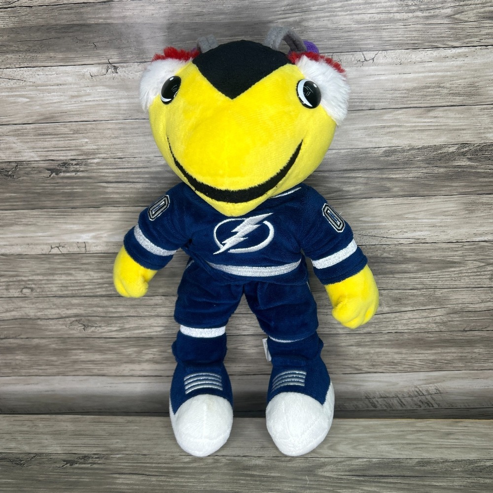 Tampa Bay Lightning Thunderbug Plush Figure NHL Mascot Stuffed Animal